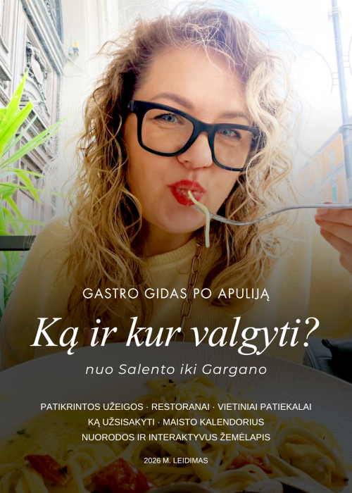 Apulijos gastro gidas